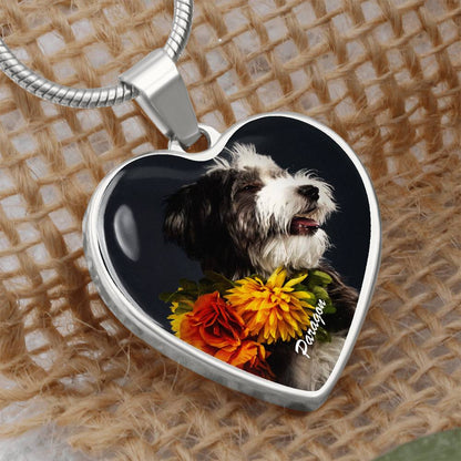 A Heartfelt Pendant Necklace with Custom Photo_Doggo Mojo_Necklaces_Gold__4