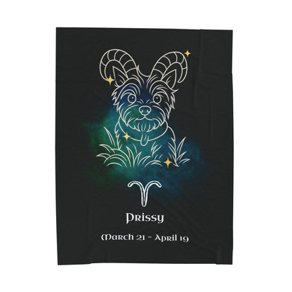 Aries Zodiac Personalized Dog Blanket - The Pioneer Edition_Doggo Mojo_Blankets_10