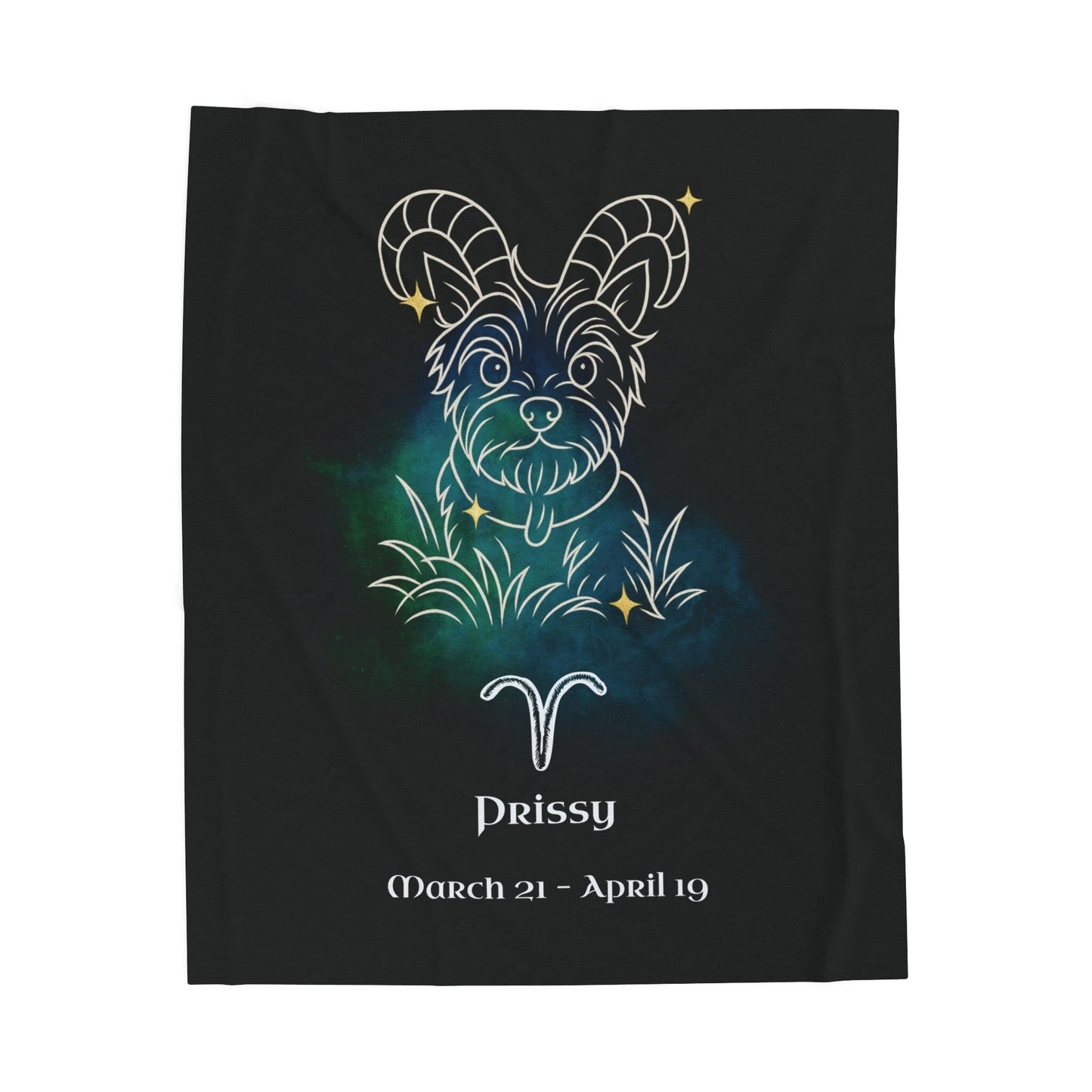 Aries Zodiac Personalized Dog Blanket - The Pioneer Edition_Doggo Mojo_Blankets_9