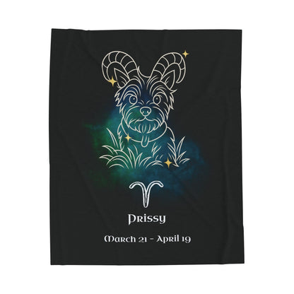Aries Zodiac Personalized Dog Blanket - The Pioneer Edition_Doggo Mojo_Blankets_9