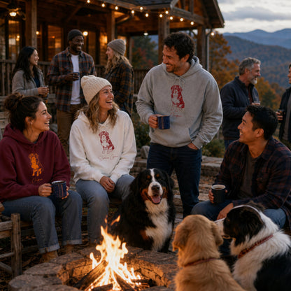 Personalized Blacksburg Dog Hoodie | Modern Sketch Photo Upload