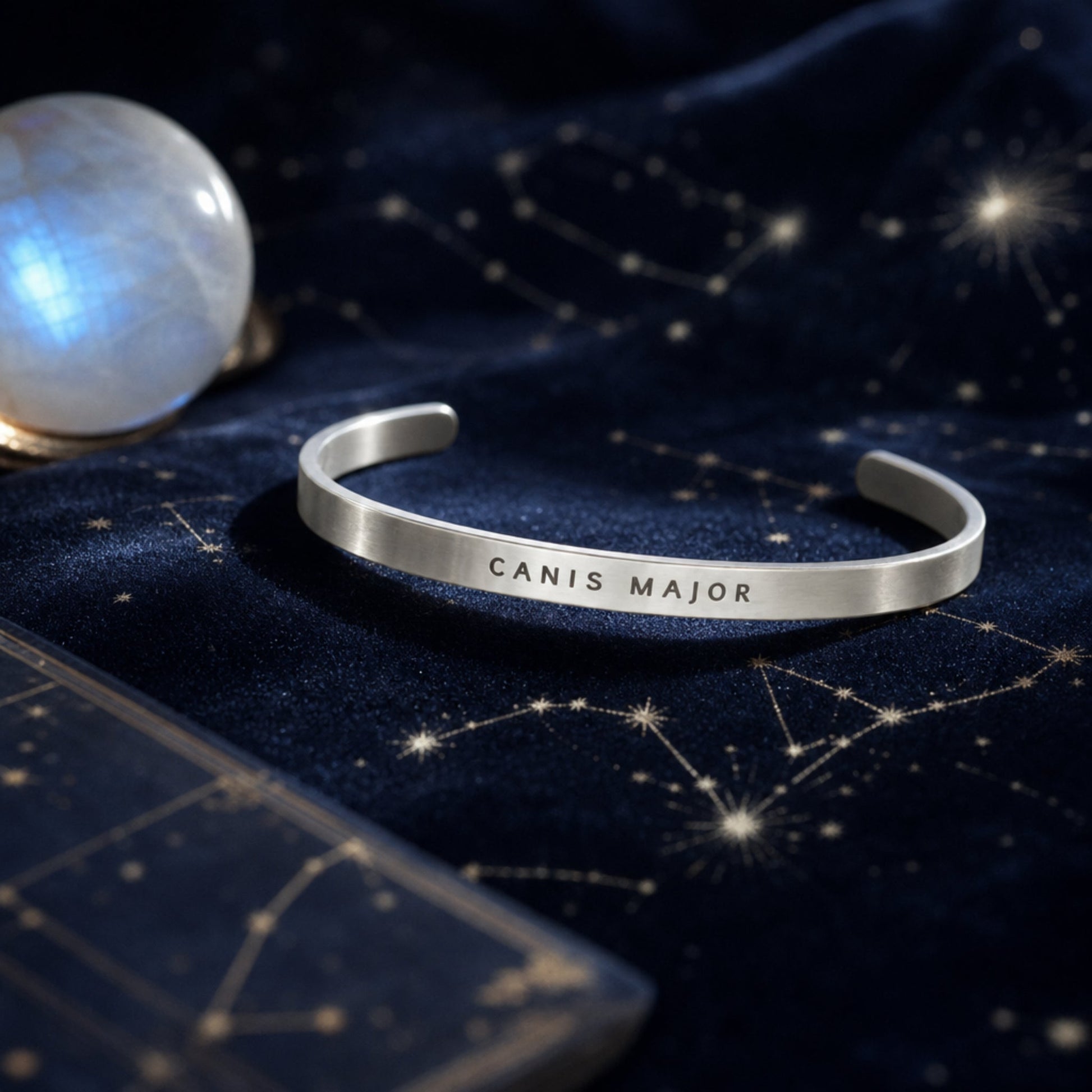 "Canis Major" Cuff Bracelet - Silver_Doggo Mojo_Bracelet_5