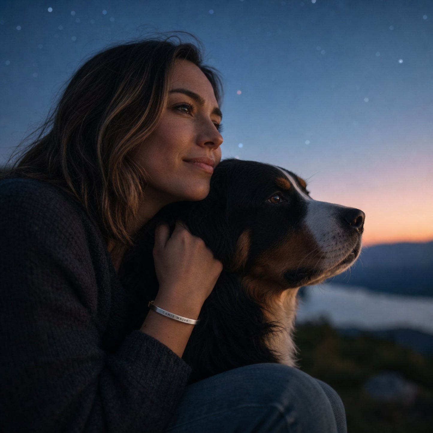 "Canis Major" Cuff Bracelet - Silver_Doggo Mojo_Bracelet_2