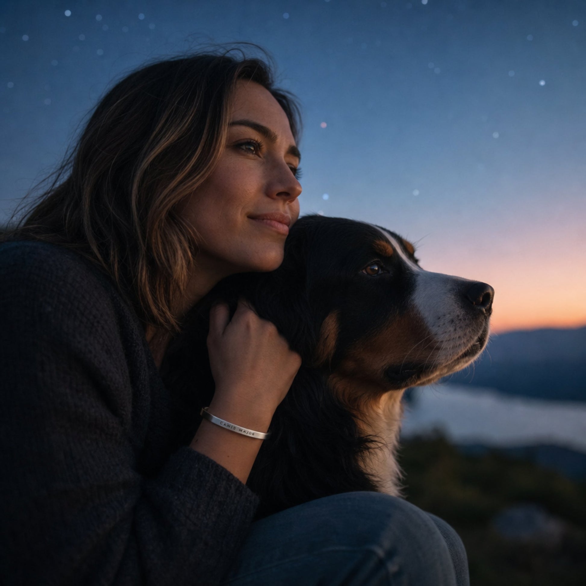 "Canis Major" Cuff Bracelet - Silver_Doggo Mojo_Bracelet_2