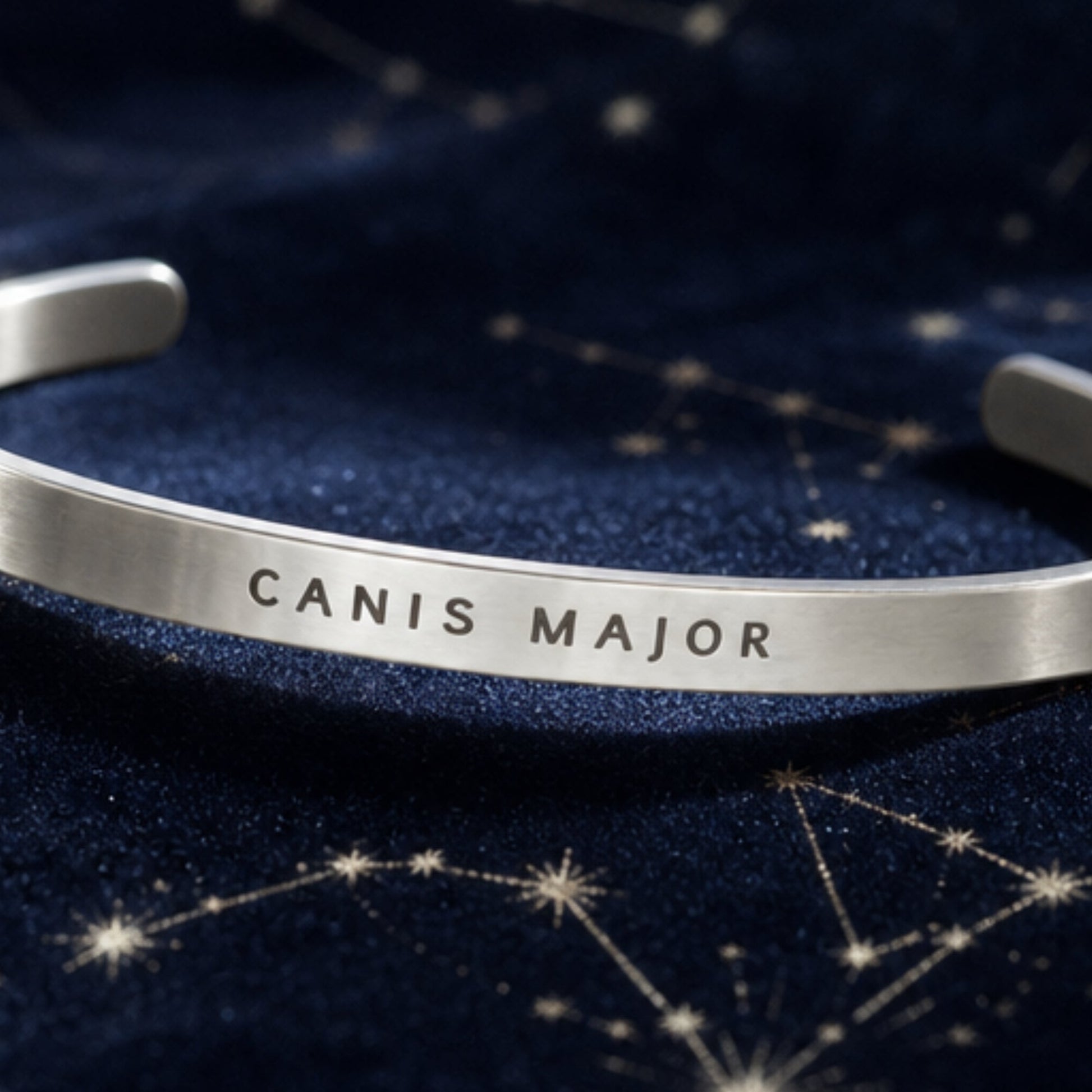 "Canis Major" Cuff Bracelet - Silver_Doggo Mojo_Bracelet_1