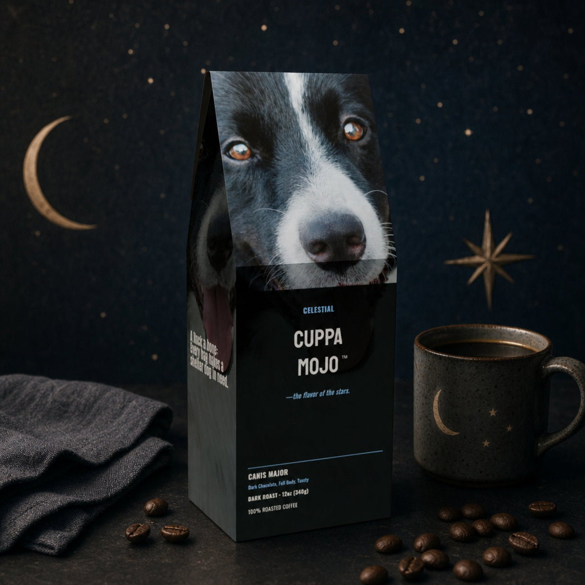 Canis Major | Cuppa Mojo Dark Roast Coffee_Doggo Mojo_Coffee_4