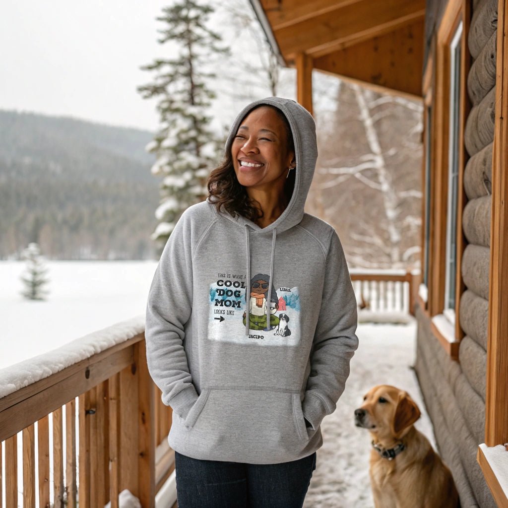 Cool Dog Mom Winter Hoodie_Doggo Mojo_Hoodies_Athletic Heather_S_1