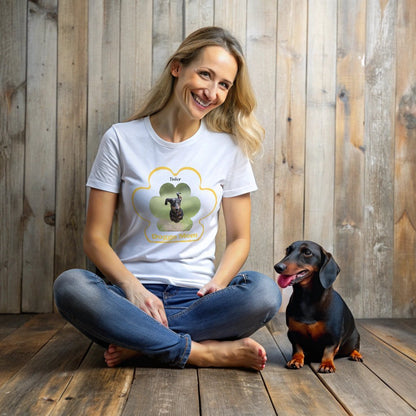 Doggo Mom T-Shirt with Custom Dog Photo_Doggo Mojo_T-shirts_Black_S_2