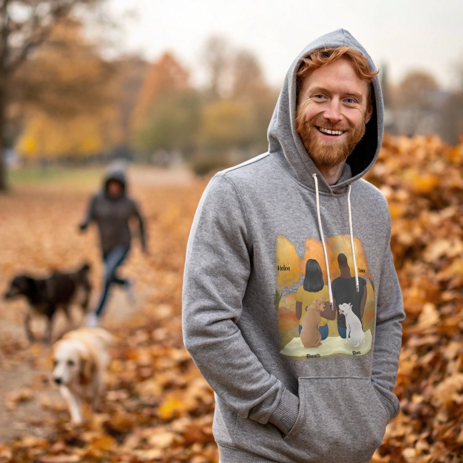 Fall Doggo Adventures Hoodie_Doggo Mojo_Hoodies_Athletic Heather_S_2