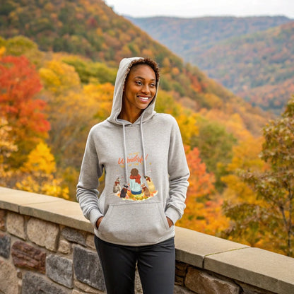 Fall Doggo Wonders Hoodie_Doggo Mojo_Hoodies_Athletic Heather_S_2