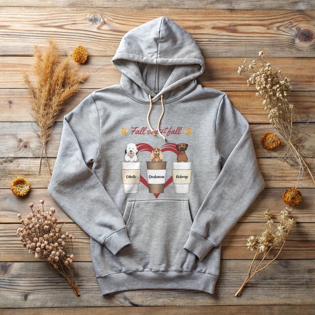 Fall Sweet Doggo Fall Hoodie_Doggo Mojo_Hoodies_Athletic Heather_S_4