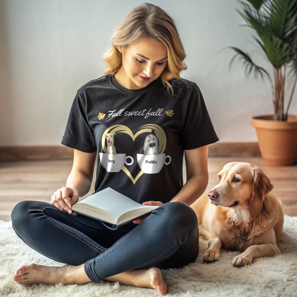 Fall Sweet Doggo Fall T-Shirt_Doggo Mojo_T-shirts_Black_S_1