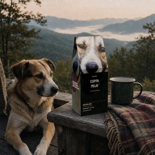 Good Boy Blend | Cuppa Mojo Medium Roast Coffee_Doggo Mojo_Coffee_2
