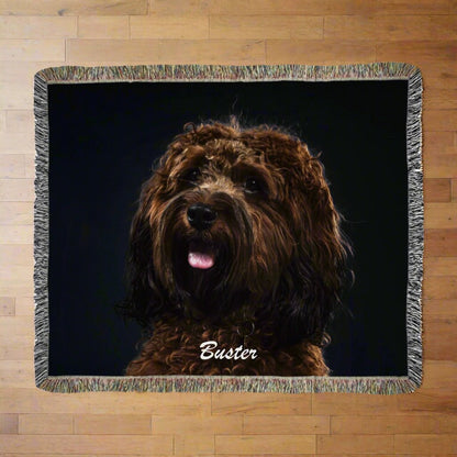 Heirloom Photo Woven Dog Blanket - Landscape_Doggo Mojo_Blankets_4