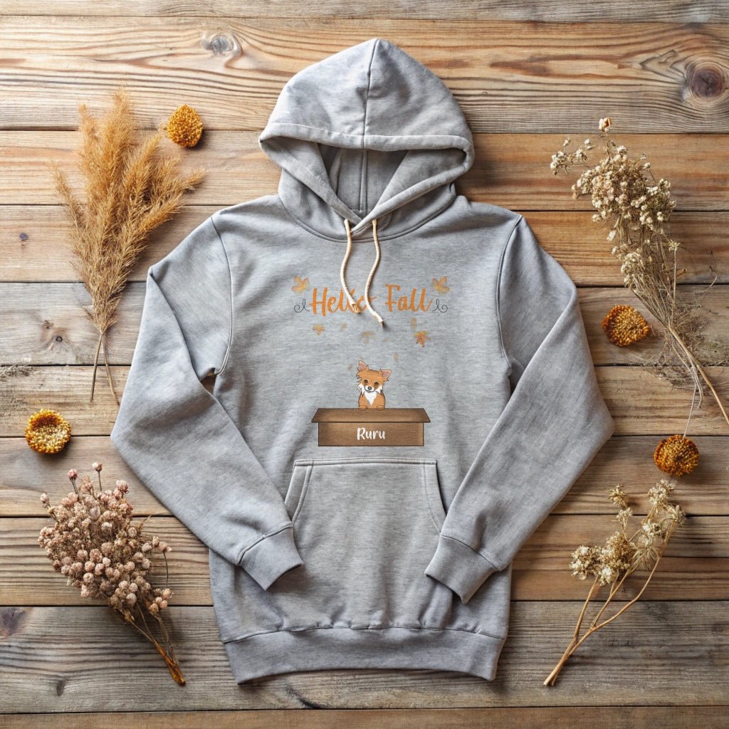 Hello Fall Doggo Hoodie_Doggo Mojo_Hoodies_Athletic Heather_S_4