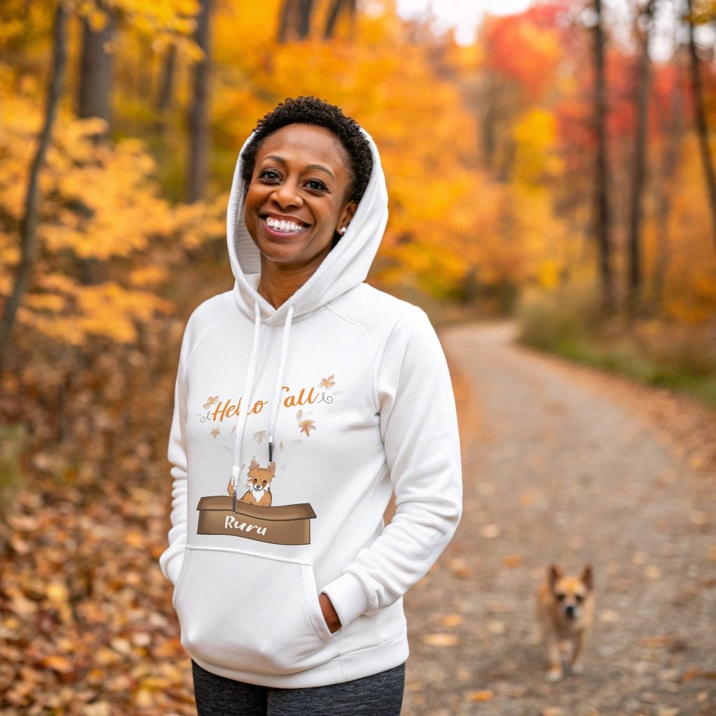 Hello Fall Doggo Hoodie_Doggo Mojo_Hoodies_Athletic Heather_S_3