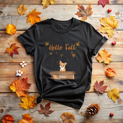 Hello Fall Doggo T-shirt_Doggo Mojo_T-shirts_Black_S_3