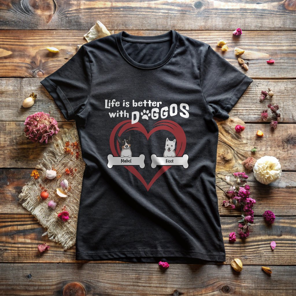 Life is Better With Doggos T-Shirt_Doggo Mojo_T-shirts_Black_S_3