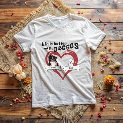 Life is Better With Doggos T-Shirt_Doggo Mojo_T-shirts_White_S_4