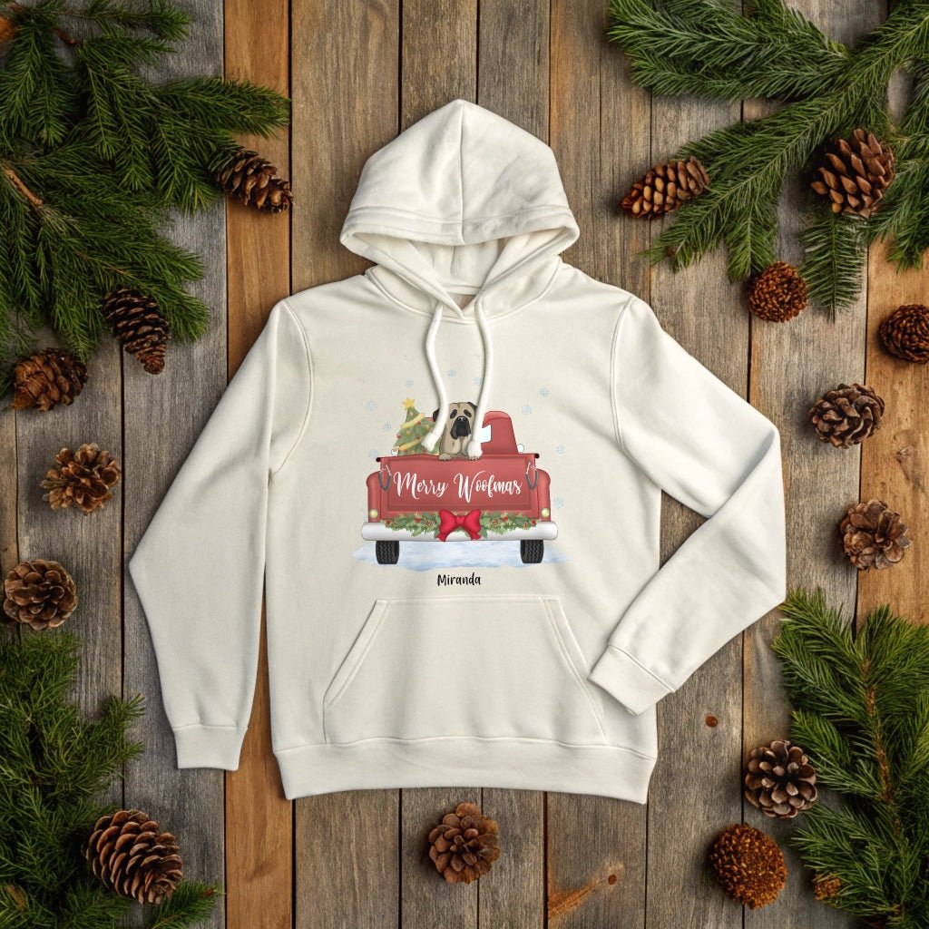 Merry Woofmas: A Tailgate Full of Cheer Hoodie_Doggo Mojo_Hoodies_White_S_6