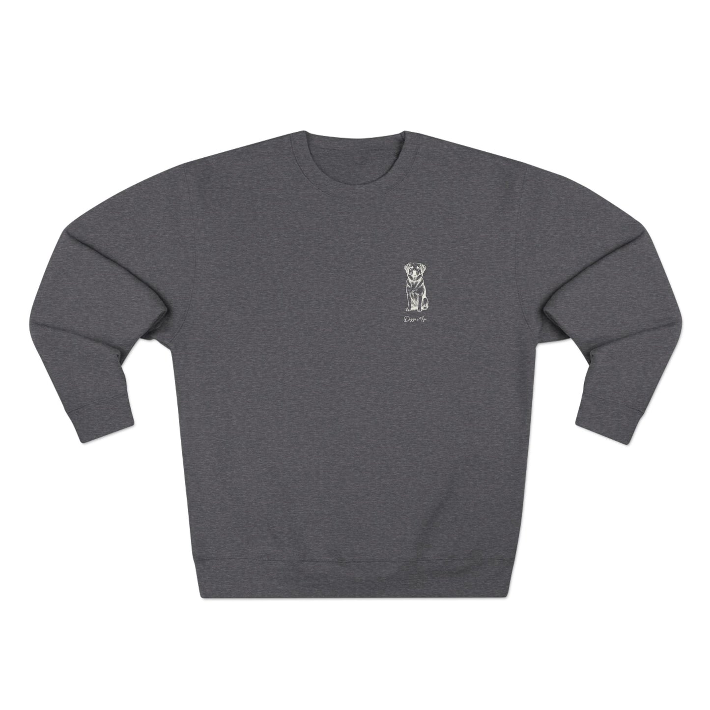 Modern Sketch Dog Art Sweatshirt | Mojo Originals_Doggo Mojo_Sweatshirt_9