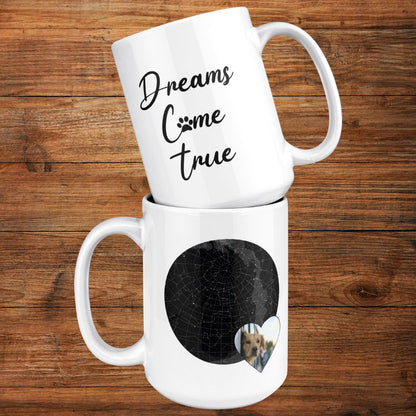 Personalized 15oz Ceramic Mug: Gotcha Day Dreams with Your Dog's Photo & Name_Doggo Mojo_Ceramic Mugs_7