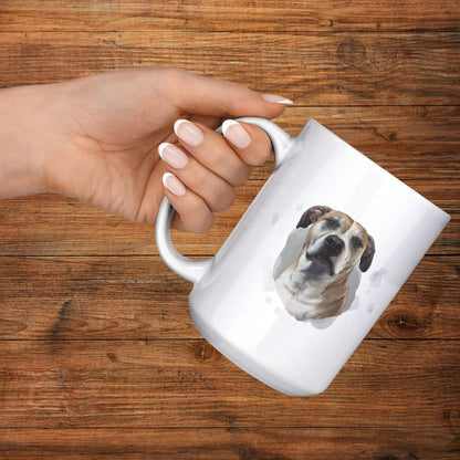 Personalized 15oz Ceramic Mug: My Main Doggo with Your Dog's Photo & Name_Doggo Mojo_Ceramic Mugs_4