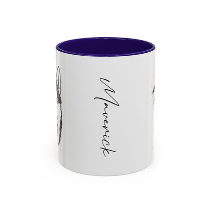 Personalized Ann Arbor Dog Ceramic Accent Mug | Modern Sketch Photo Upload_Doggo Mojo_Ceramic Mugs_11