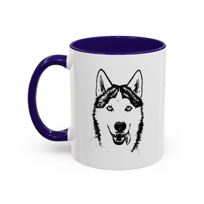 Personalized Ann Arbor Dog Ceramic Accent Mug | Modern Sketch Photo Upload_Doggo Mojo_Ceramic Mugs_10