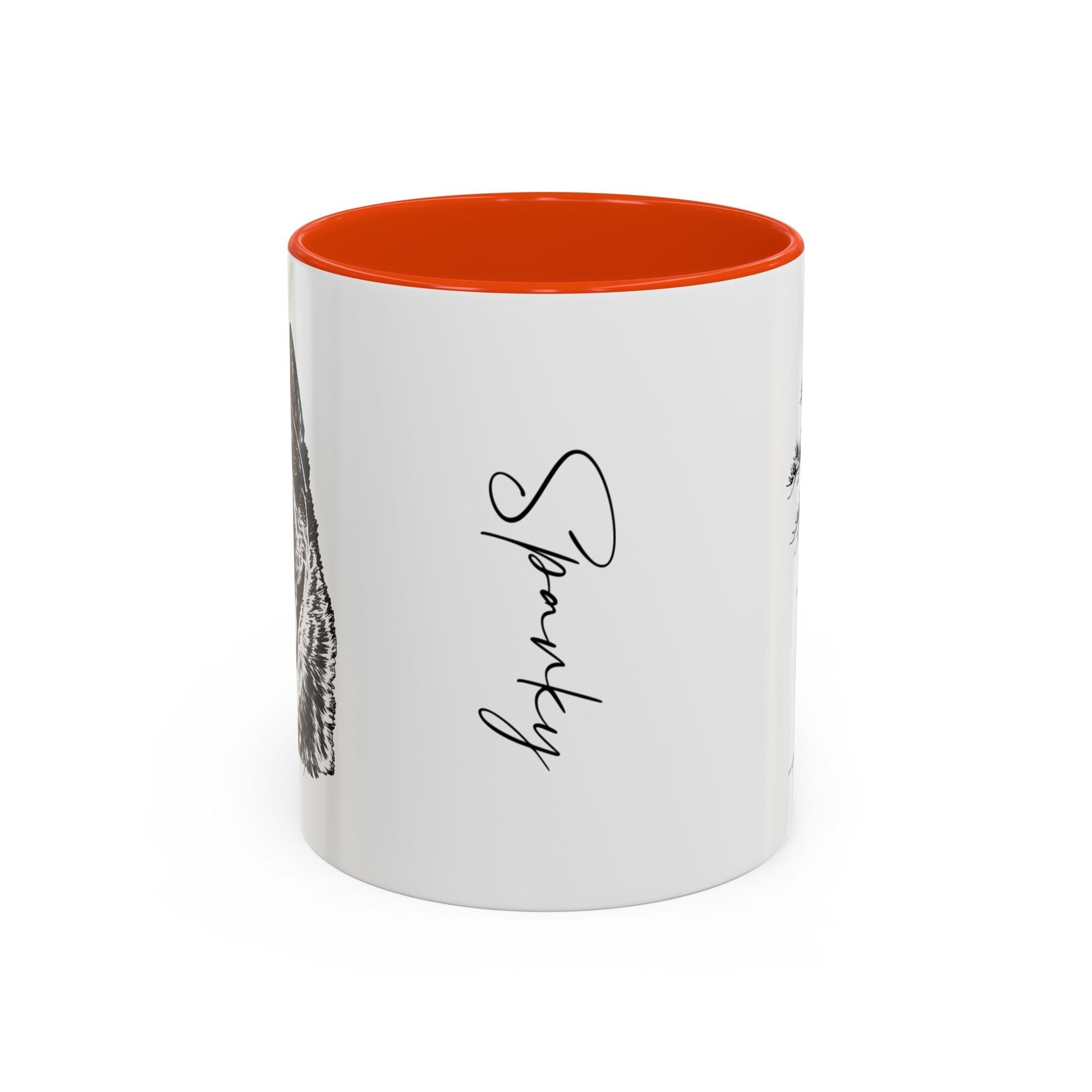 Personalized Austin Dog Ceramic Accent Mug | Modern Sketch Photo Upload_Doggo Mojo_Ceramic Mugs_11