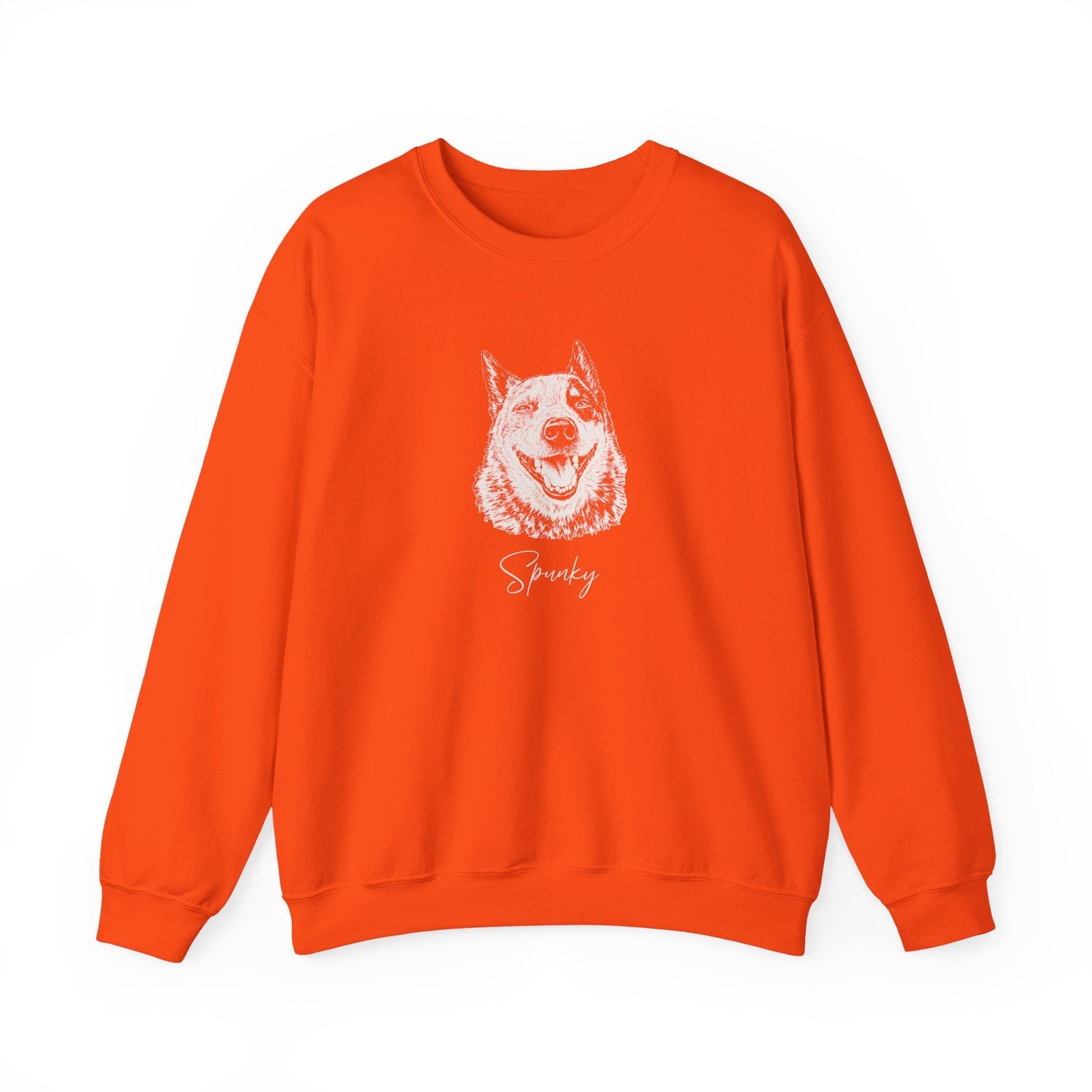 Personalized Austin Dog Sweatshirt | Modern Sketch Photo Upload_Doggo Mojo_Sweatshirt_6