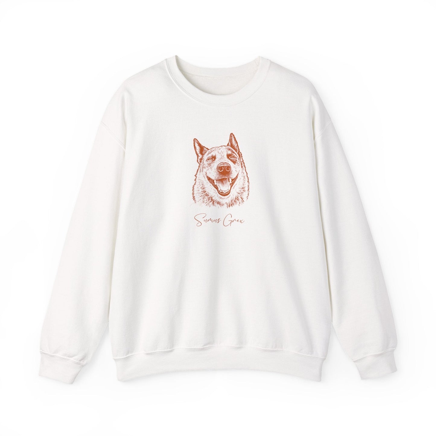 Personalized Austin Dog Sweatshirt | Modern Sketch Photo Upload_Doggo Mojo_Sweatshirt_7