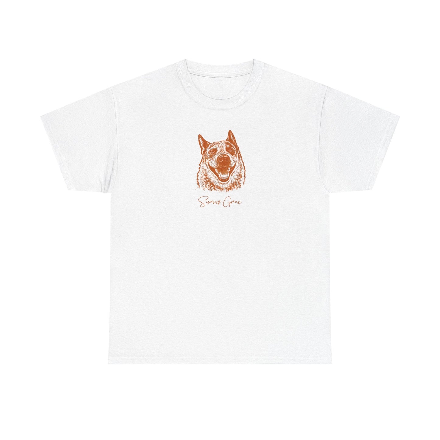 Personalized Austin Dog T-Shirt | Modern Sketch Photo Upload_Doggo Mojo_T-shirts_7