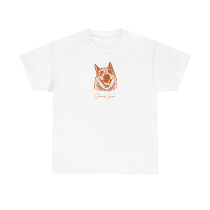 Personalized Austin Dog T-Shirt | Modern Sketch Photo Upload_Doggo Mojo_T-shirts_7