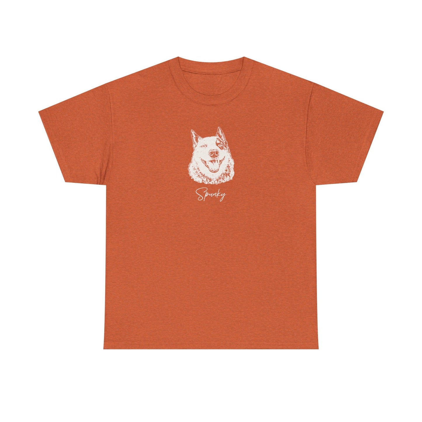 Personalized Austin Dog T-Shirt | Modern Sketch Photo Upload_Doggo Mojo_T-shirts_6