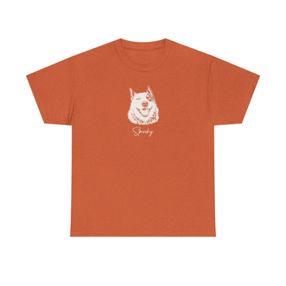 Personalized Austin Dog T-Shirt | Modern Sketch Photo Upload_Doggo Mojo_T-shirts_6