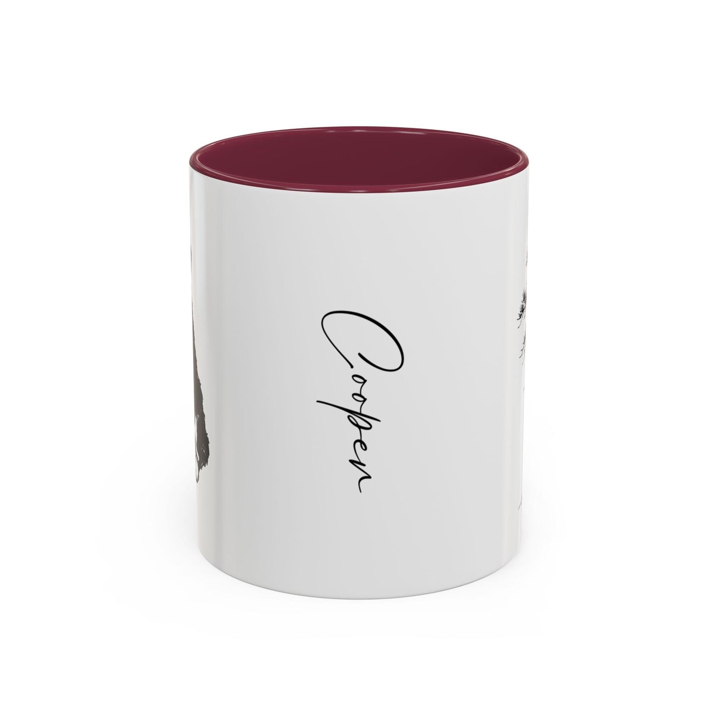 Personalized Blacksburg Dog Ceramic Accent Mug | Modern Sketch Photo Upload_Doggo Mojo_Ceramic Mugs_11