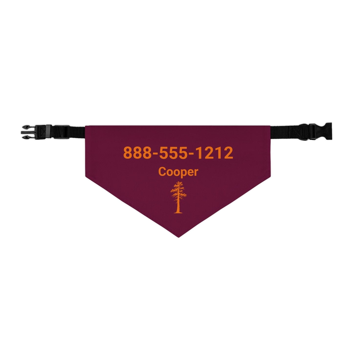 Personalized Blacksburg Jack Pine Dog Bandana Collar | Doggo Mojo_Doggo Mojo_Pet Collar_8