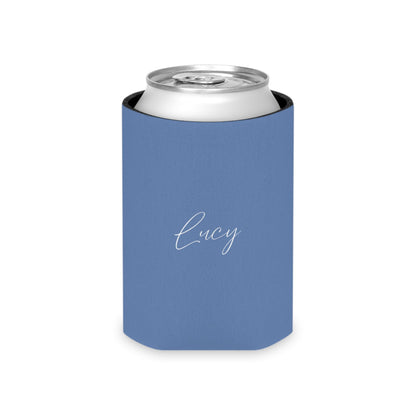 Personalized Can Cooler: Minimal Line Art with Your Dog's Photo & Name_Doggo Mojo_Drink Sleeves_4