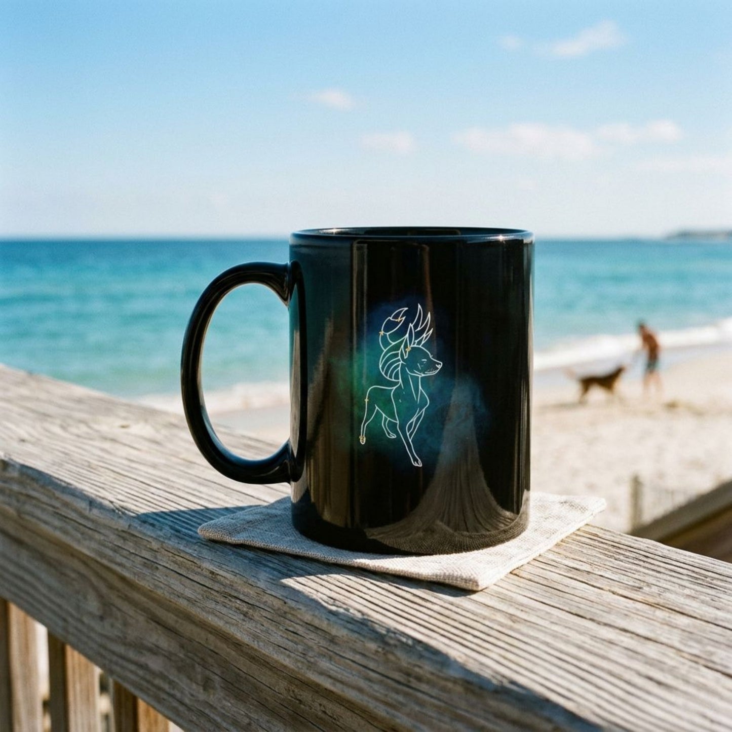 Personalized Cancer Dog Mug | Modern Sketch Photo Upload_Doggo Mojo_Ceramic Mugs_2