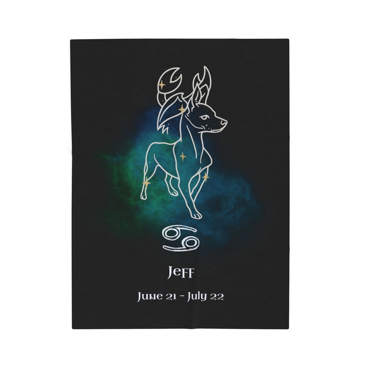Personalized Cancer Dog Velveteen Blanket | Modern Sketch Photo Upload_Doggo Mojo_Blankets_8