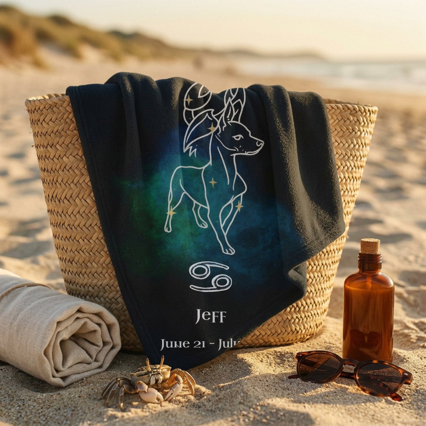 Personalized Cancer Dog Velveteen Blanket | Modern Sketch Photo Upload_Doggo Mojo_Blankets_2
