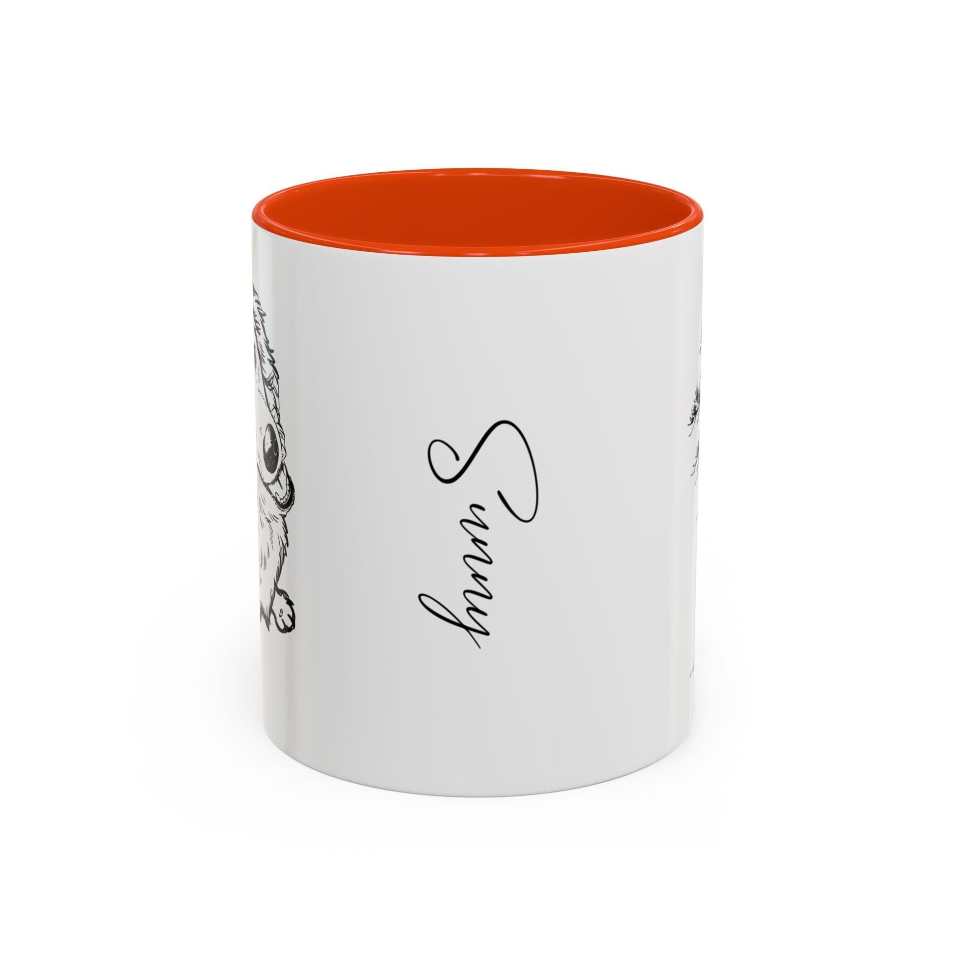 Personalized Central Dog Ceramic Accent Mug | Modern Sketch Photo Upload_Doggo Mojo_Ceramic Mugs_11