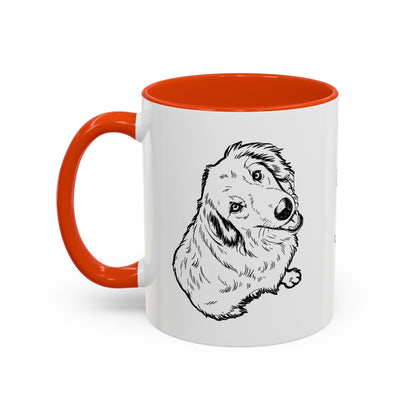 Personalized Central Dog Ceramic Accent Mug | Modern Sketch Photo Upload_Doggo Mojo_Ceramic Mugs_10
