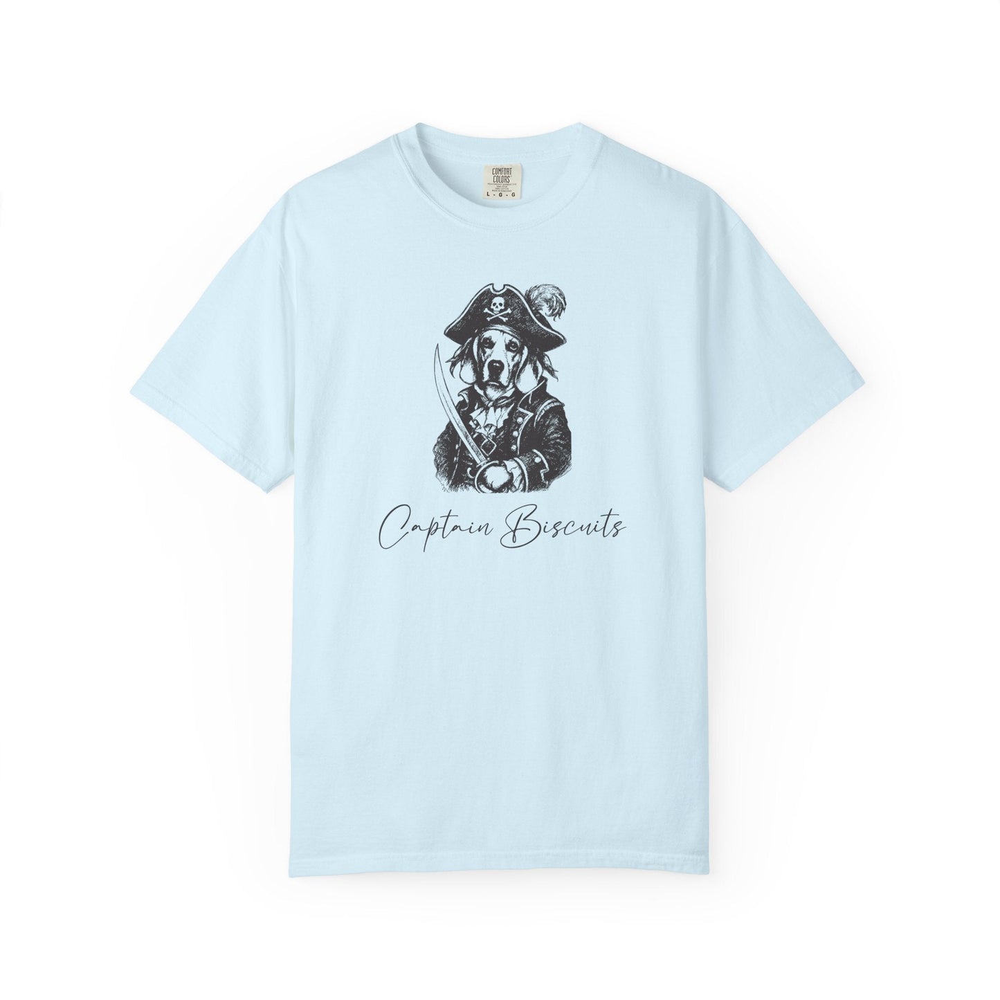 Personalized Coastal Dog T-Shirt | Modern Sketch Photo Upload_Doggo Mojo_T-Shirt_6