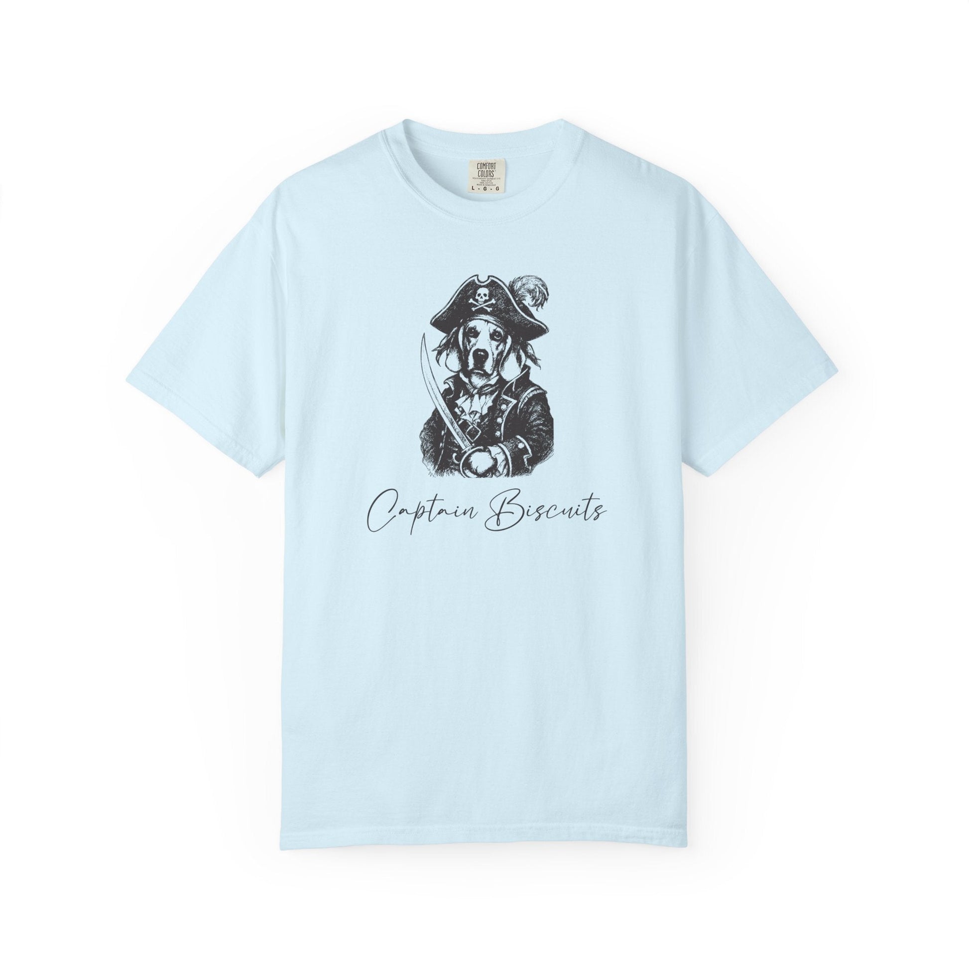 Personalized Coastal Dog T-Shirt | Modern Sketch Photo Upload_Doggo Mojo_T-Shirt_6