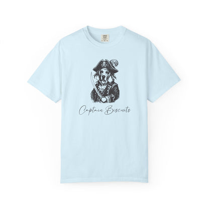Personalized Coastal Dog T-Shirt | Modern Sketch Photo Upload_Doggo Mojo_T-Shirt_6