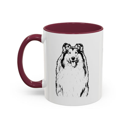 Personalized College Station Dog Ceramic Accent Mug | Modern Sketch Photo Upload_Doggo Mojo_Ceramic Mugs_10