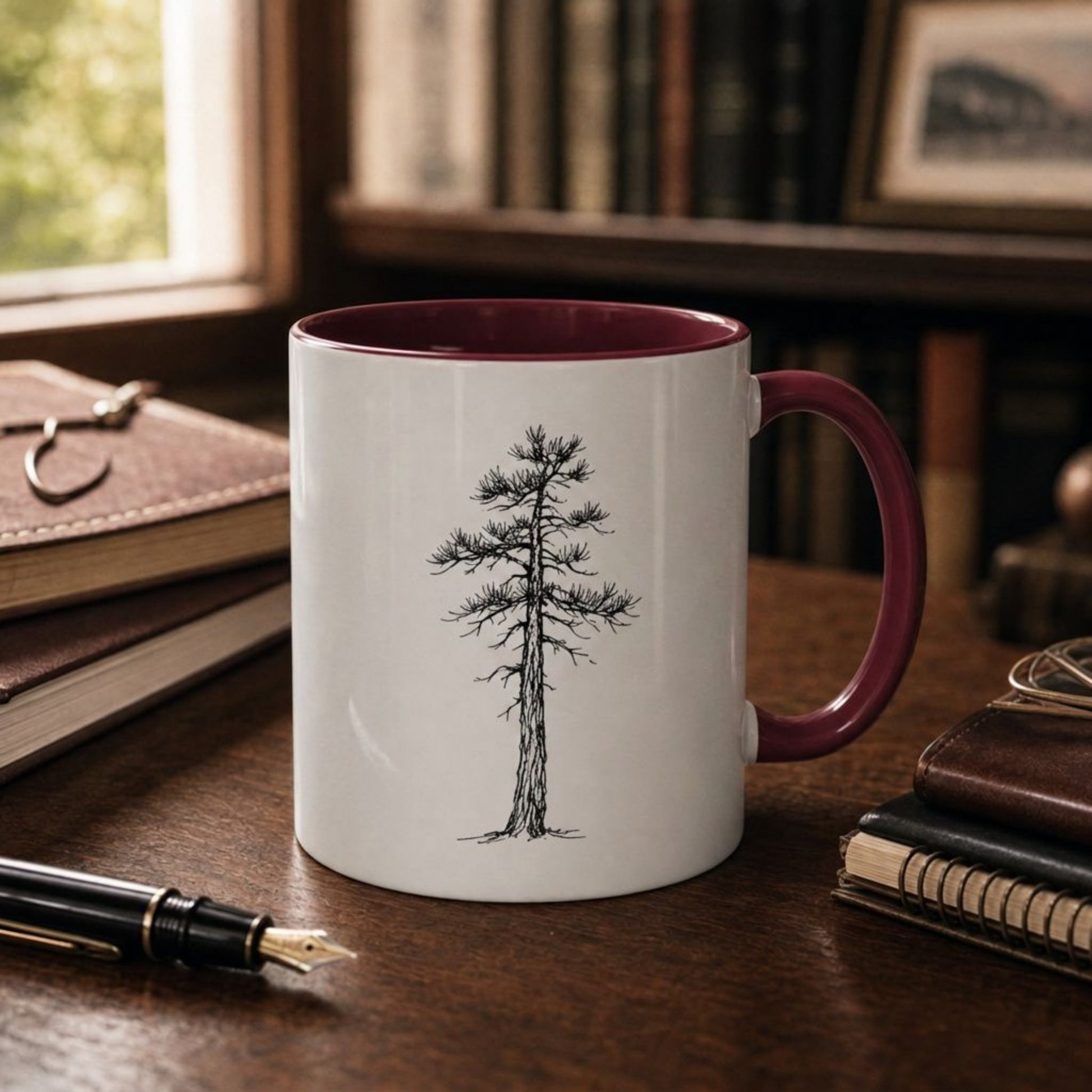 Personalized College Station Dog Ceramic Accent Mug | Modern Sketch Photo Upload_Doggo Mojo_Ceramic Mugs_5