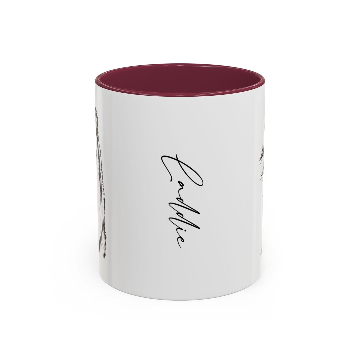 Personalized College Station Dog Ceramic Accent Mug | Modern Sketch Photo Upload_Doggo Mojo_Ceramic Mugs_11